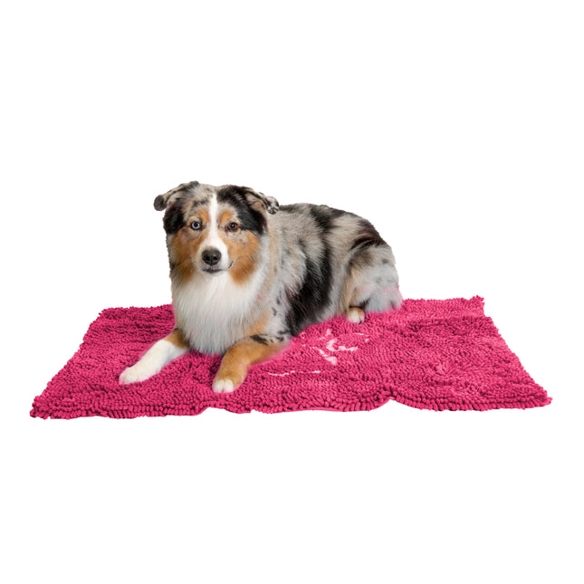 Show Tech Multi-Purpose Absorbent Mat - non-slip absorbent mat made of microfiber - pink