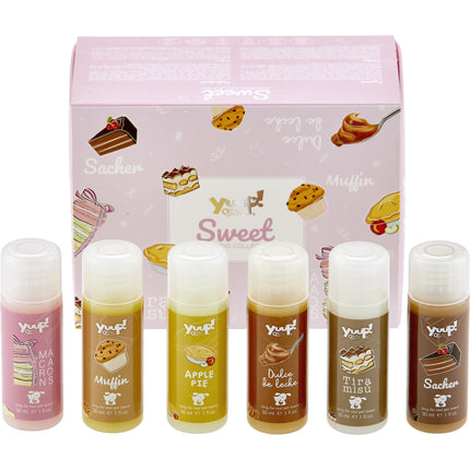 Yuup! Sweet Collection - set of 6 shampoos for dogs and cats, with a sweet scent