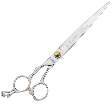 Ehaso Revolution Professional Left-Handed Straight Scissors - professional straight scissors made of the highest quality, hard Japanese steel, left-handed