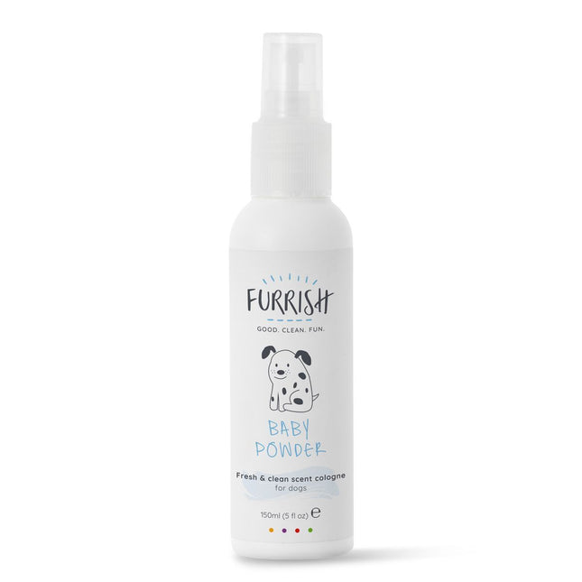 Furrish Baby Powder Cologne - fragrance water for dogs, with the scent of baby powder