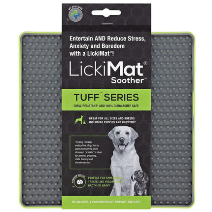 LickiMat Tuff Soother - licking mat for dogs, raised pattern