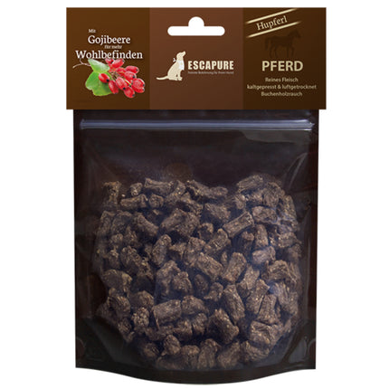 Escapure Horse Hupferl with Goji Berry - natural dog treats, horse meat and goji berries