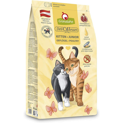 GranataPet DeliCatessen Kitten/Junior Poultry - grain-free food for kittens, with poultry