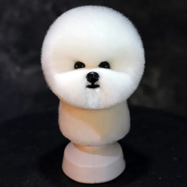 Mr. Jiang Bichon Head Hair - interchangeable fur for Bichon grooming head