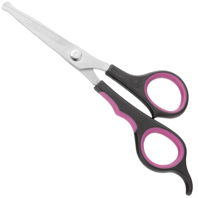 KW Smart Paw Scissors 5.5 - safe, straight scissors for trimming fur on paws