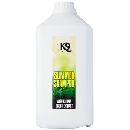 K9 Summer Shampoo - soothing shampoo for skin irritations and insect repellent, for dogs and horses - 2.7L