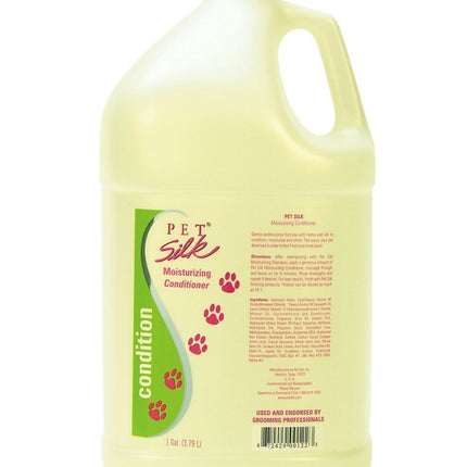 Pet Silk Moisturizing Conditioner - intensely moisturizing conditioner for dry and damaged fur, concentrate 1:16