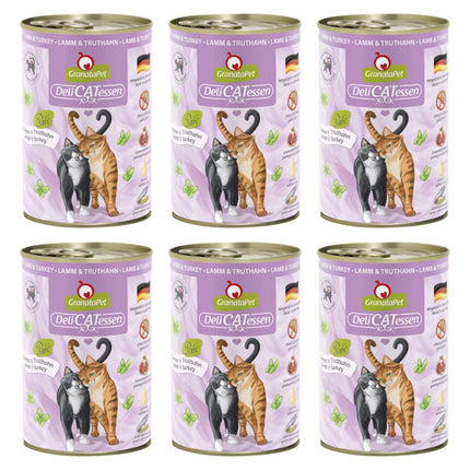 GranataPet DeliCatessen Lamb & Turkey - grain-free wet food for cats, lamb and turkey