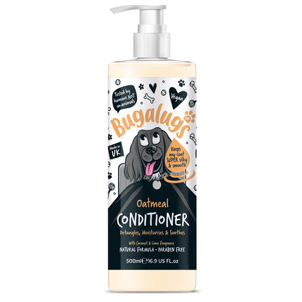 Bugalugs Oatmeal Conditioner - oatmeal conditioner for dogs, soothes irritations