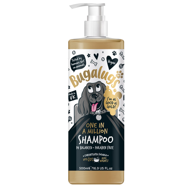 Bugalugs One in a Million Shampoo - scented shampoo for dogs, concentrate 1:10