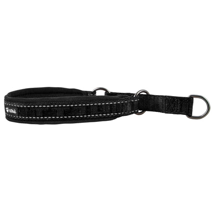 Hurtta Casual Half Choke Collar Raven - half choke collar for adult dogs - 30 - 40cm