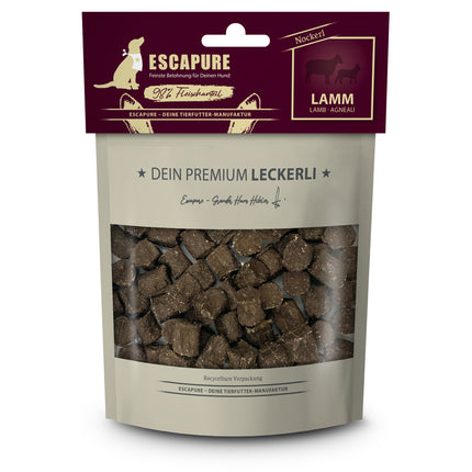 Escapure Premium Nockerl Lamb - natural dog treats in the shape of dumplings, lamb flavor