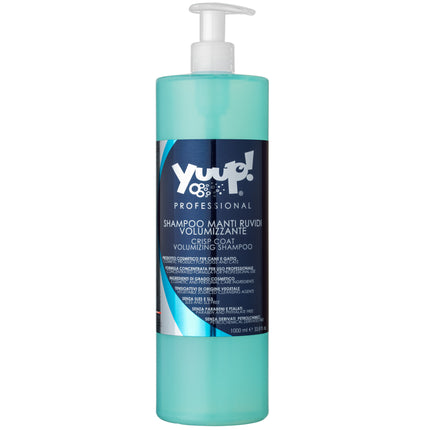 Yuup! Professional Crisp Coat & Volumizing Shampoo - shampoo for hard and coarse fur, volumizing, concentrate 1:20