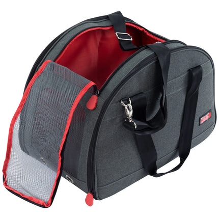 KONG Travel 2-in-1 Pet Carrier and Travel Mat - transporter with mat for dogs and cats