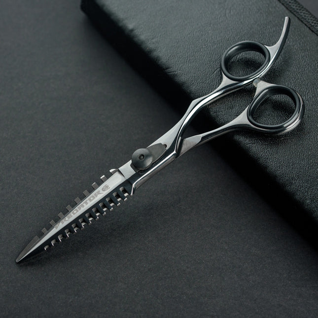 Excalibur Shears Predator Black - very sharp grooming scissors, straight