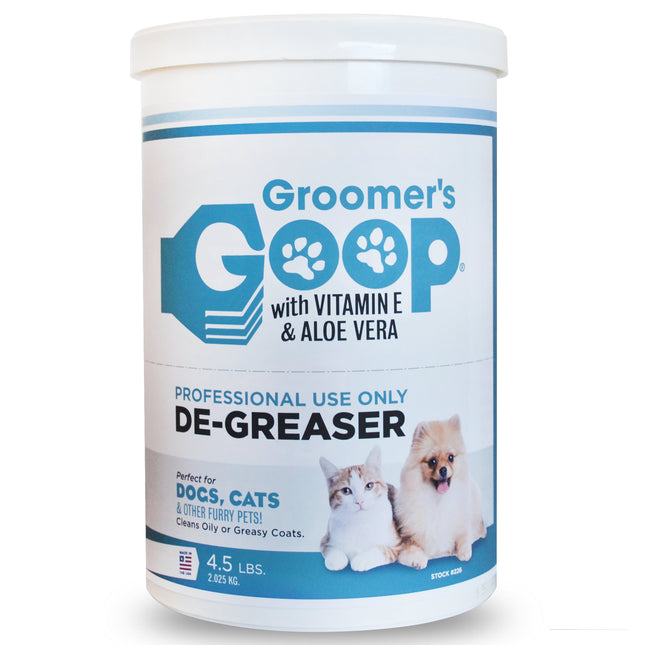 Groomer's Goop De-Greaser Cream - degreasing paste for dog and cat fur, removes stains and unpleasant odors