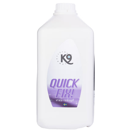 K9 Quick Fix Stain Remover - dry shampoo for light-colored dogs and horses - 2.7L