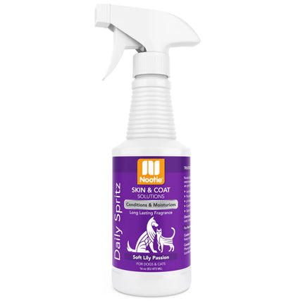 Nootie Soft Lily Passion Daily Spritz - nourishing and refreshing spray for pet fur, with a lily scent