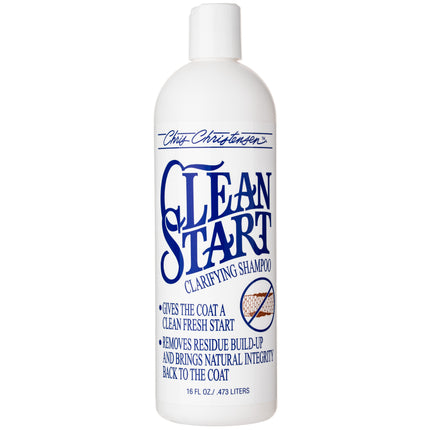 Chris Christensen Clean Start - cleansing and degreasing shampoo for very dirty dog and cat fur