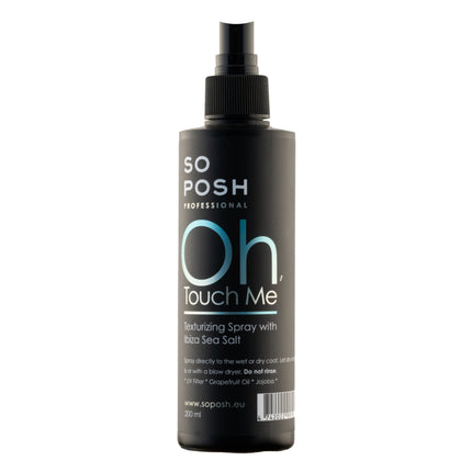 So Posh Oh, Touch Me - Texturizing Fur Spray with Sea Salt, with UV Filter