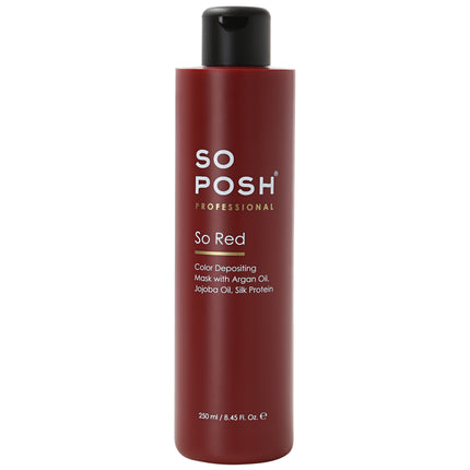 So Posh So Color Depositing Mask - professional coloring mask for red fur