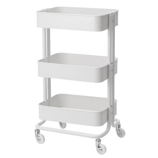 Activ HS - 05 - metal grooming cart, assistant, shelves on wheels