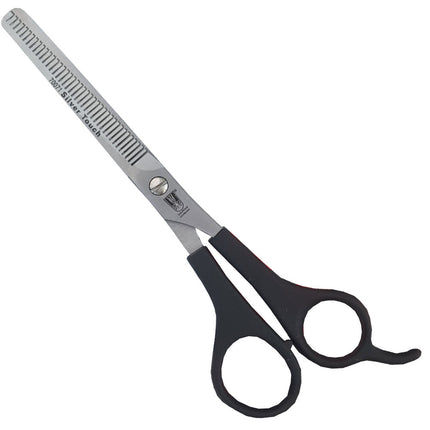 KR Witte Touch Thinning - single-sided thinning shears with a plastic handle, 34 teeth