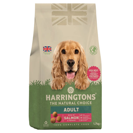 Harringtons & Potato - dog food with salmon and potatoes - PROMOTION due to best before date of 27.02.2025