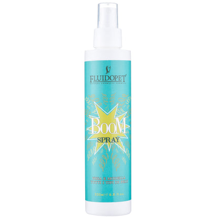 FluidoPet Boom Spray - keratin-based treatment that nourishes and provides the right structure for curly fur.