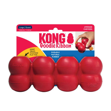 KONG Goodie Ribbon - treat toy for dogs, chew toy