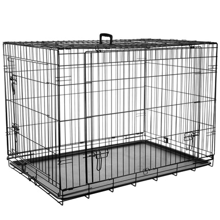 Flamingo Nyo - metal dog cage with lift-up doors, XXL: