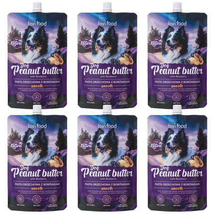 Lovi Food Peanut Butter with Blueberry - nut butter for dogs and cats, with blueberries