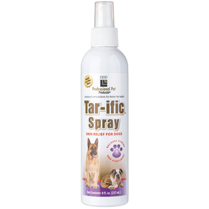 PPP Tar - ific Skin Relief Spray - soothing spray for dog skin irritations