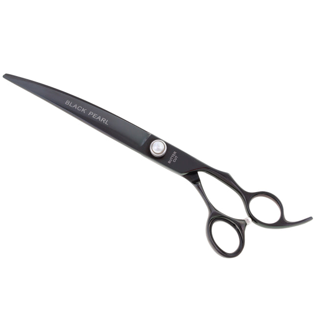 Geib Black Pearl Curved Scissors - professional curved scissors made of cobalt steel