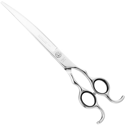 Henbor Infinity Pet Line Curved Scissors - professional pet grooming scissors, curved