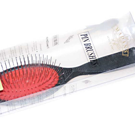 Madan Large Hard Pin Brush - professional large brush with an ergonomic handle, hard metal pins