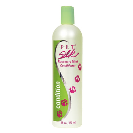 Pet Silk Rosemary Conditioner - revitalizing and volumizing conditioner for all coat types, concentrate 1:16