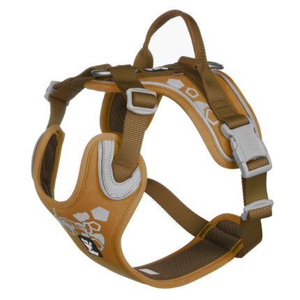 Hurtta Weekend Warrior Harness Desert - harness for active dogs - 100 - 120