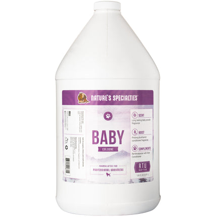 Nature's Specialties Foo Foo Baby Cologne - fragrance water for dogs and cats, sweet and powdery