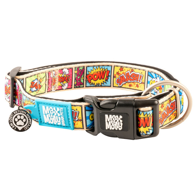 Max & Molly GOTCHA! Smart ID Comic Collar - collar with smart Tag for dogs