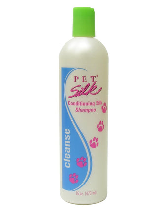 Pet Silk Conditioning Silk Shampoo - cleansing, moisturizing, and softening fur shampoo, concentrate 1:16