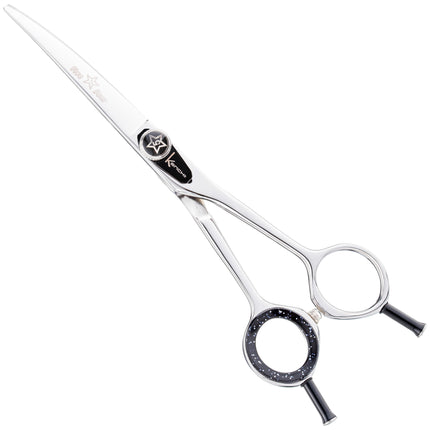 Kenchii Five Star Curved Scissors - grooming scissors, curved with bevel blades