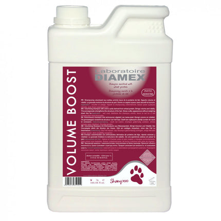 Diamex Volume Boost - volume-boosting shampoo for fur, with phytokeratin and coconut oil, concentrate 1:8