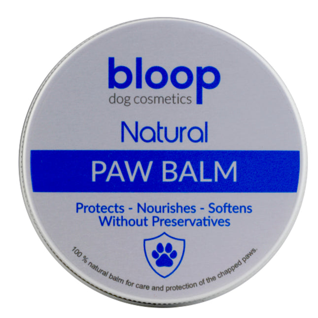 Bloop Natural Paw Balm - natural paw balm for dogs, with beeswax and shea butter