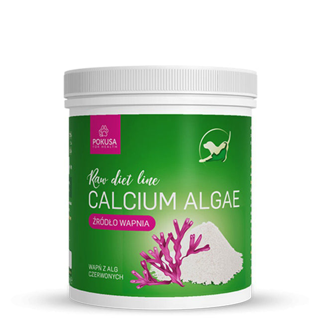 Pokusa Raw Diet Calcium Algae - calcium from algae support for the bones, muscles, and teeth of dogs and cats