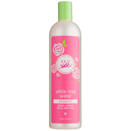 Pet Silk White Rose Shampoo - rose shampoo for dogs, with silk, concentrate 1:16