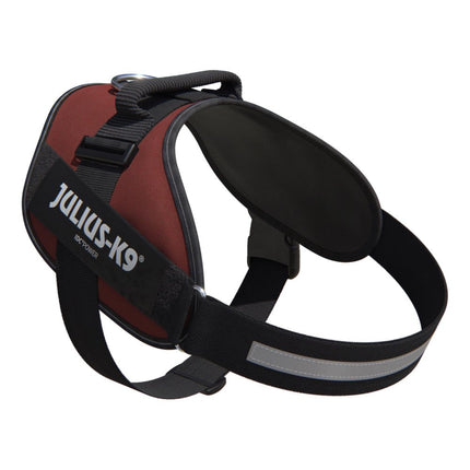 Julius - K9 IDC Powerharness Bordeaux - Brown - high-quality harness for dogs, Bordeaux color