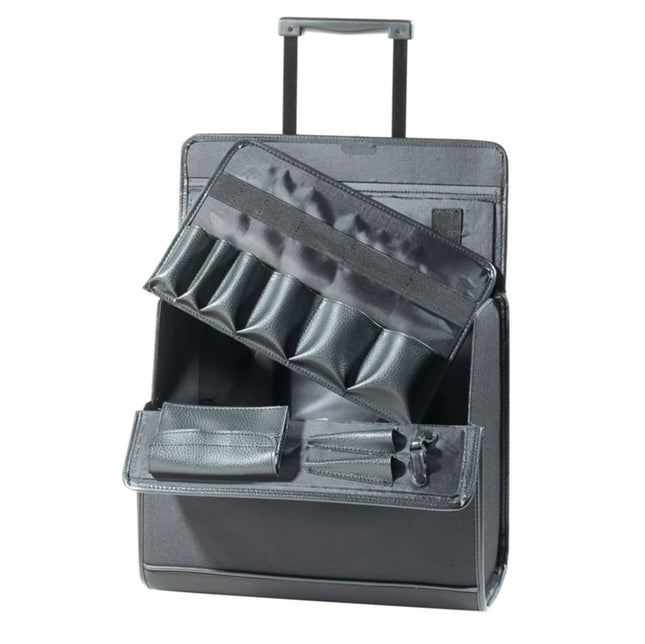 Comair Tool Case - sturdy grooming case on wheels with a telescopic handle