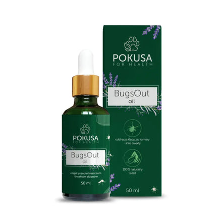 Pokusa BugsOut Oil - tick and insect oil for dogs