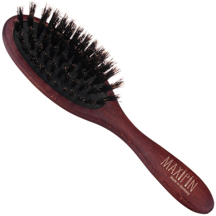 Maxi Pin - oval brush made of natural boar bristles